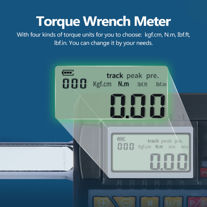 KOGEEK%20Adjustable%20LCD%20Display%20Screen%201/2%201/4%203/8inch%20Digital%20Torque%20Wrench%20Meter%20Professional%20Electronic%20Torque%20Meter%20Utility%20Bicycle%20Car%20Repairing%20Tool%20-%20Image%203