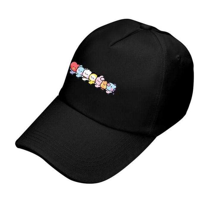 Kawaii%20bt21%20Minini%20Anime%20Kpop%20Rj%20Koya%20Sun%20Hat%20Baseball%20Cap%20Chimmy%20Cooky%20Shooky%20Mang%20Cute%20Summer%20Beach%20Men%20Women%20Sunscreen%20Hat%20-%20Image%206
