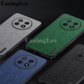 For Huawei Nova Y91 Case Wood Texture Canvas Hrad Shockproof Cover for Huawei Nova Y91 Back Cover Phone Cases. 