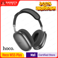 Hoco W55 Plus ANC Over‑Ear Headphones | Bluetooth 5.4 (JL JL7006F8) | Active Noise Cancelling | 800 mAh Battery | 90 H Playback (65 H ANC) | IPX4 Water‑Resistant | TF‑Card & AUX Support | Foldable.
