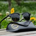 Super Popular Raydon Classic Half Metal Polarized Sunglasses men Brand Designer Glasses.
