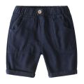 Fashion Boys Shorts Cotton Elastic Waist Toddler Knee Length Pants Kids Clothes Children Summer Beach Trousers.
