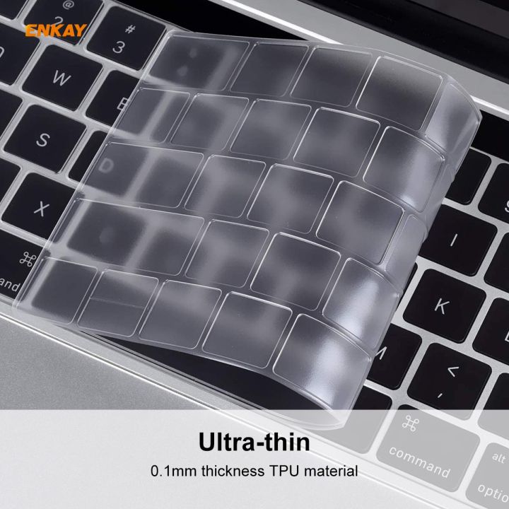 %EF%BC%88COD)ENKAY%20TPU%20Keyboard%20Protector%20Cover%20for%20MacBook%20Pro%2013.3%20inch%20A1706%20/%20A1989%20/%20A2159%20&%20Pro%2015.4%20inch%20A1707%20/%20A1990%20(withTouch%20Bar)%20,%20US%20Version%20-%20Image%202