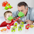 Frog Mask Wagging Tongue Lick Cards Board Games for Children Family Party Toys Antistress Funny Desktop Puzzle Game Toys. 