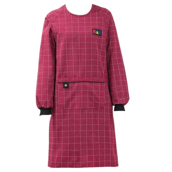 Overclothes%20Women's%20Fashion%20Women's%20Apron%20Cotton%20Kitchen%20Supplies%20Cooking%20Work%20Clothes%20Factory%20Stain-Resistant%20and%20Oil-Proof%20-%20Image%208