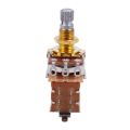Guitar Pots 500K Short Split Shaft Audio Taper Push/Pull Potentiometer , Guitar Potentiometers. 