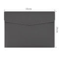 Quality PU Leather Document Bag Multipurpose Use A4 Size-Compatible Femme Design PU Leather Pouch Portable Pouch Document. 