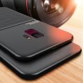 xprmy for Samsung Galaxy S9 Plus Phone Case Rubbed Pattern Shelll Support Car Twill Ultra Thin Shockproof Back Cover.