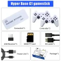 G1 64G Game Stick Linux OS 4K Video Game Console For PS1/GameGear/Arcade/NES/SNES/MAME/FB NEO/NEOGEO With 30000+ Games Plug Play. 