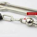 Extra-thick Door Chain Lock-- 304 Stainless Steel Casting Door Security Chain Guard Heavy Duty Latch Lock For Inside Door ( Thick:3 Mm).