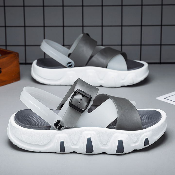 Summer%20Men's%20Clogs%20Slippers%20Beach%20Sandals%20Men%20Quick%20Dry%20River%20Sea%20Slippers%20Swimming%20Hollow%20Design%20Flats%20Casual%20Shoes%20-%20Image%202