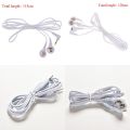 Electrotherapy Electrode Lead Wires Cable For Tens Massager Connection Cable Massage & Relaxation-2.5mm 2plug. 