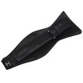 tie satin bow tie for men - black.