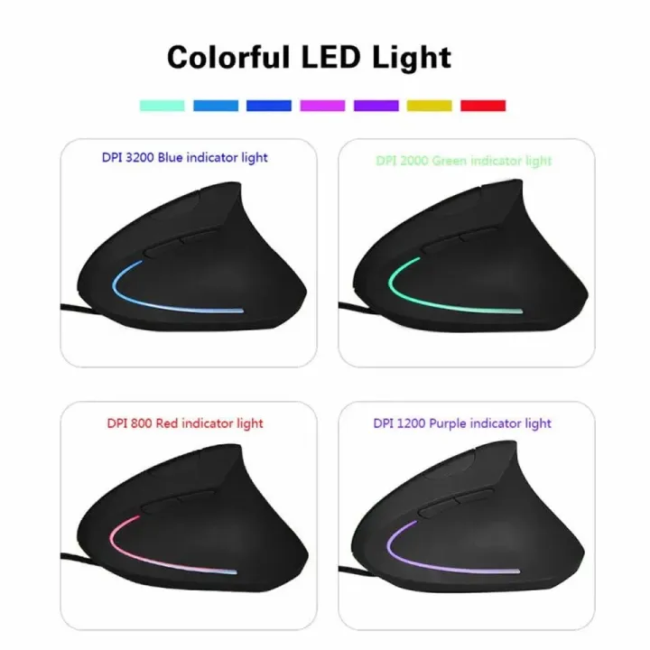 Wired%20Right%20Hand%20Vertical%20RGB%20Mouse%20Ergonomic%20Gaming%20Mouse%20800%201200%201600%203200DPI%20USB%20Optical%20Wrist%20Healthy%20Mause%20for%20PC%20Computer%20-%20Image%203