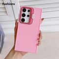 Fashions Fifty percent discount Luxury Folding Camera Stand Holder Case For Samsung Galaxy S24 S23 Ultra S22 S21 Plus S20 FE Metal Solid Color Matte Cover Funda. 