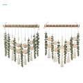 Artificial Eucalyptus Wall Hanging Decor Boho Wall Decor for Hallway Bedroom.