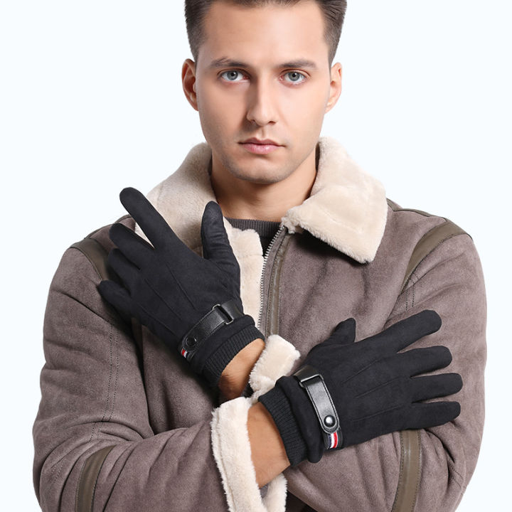 New%20Winter%20Warm%20Gloves%20Men's%20Outdoor%20Riding%20Suede%20Gloves%20Fleece-Lined%20Thickened%20Cold%20Protection%20Touch%20Screen%20Gloves%20-%20Image%205