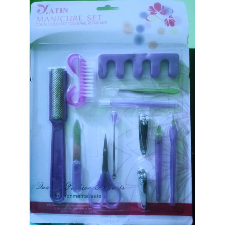 Jin Da 12-piece Manicure Pedicure Kit by Dhaka Shopping zone