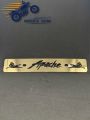 Motorcycle Name Plate Metal Bike Number Plate Stainless Steel Bike Logo Plate – Apache / RTR - Bikers Clan. 