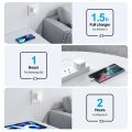 JOYROOM L-2P356 35W Dual Type-C PD Fast Charger, UK Plug (White). 