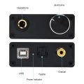 USB to Coaxial S/PDIF Optical 3.5mm/6.3mm Headphone Audio Converter.
