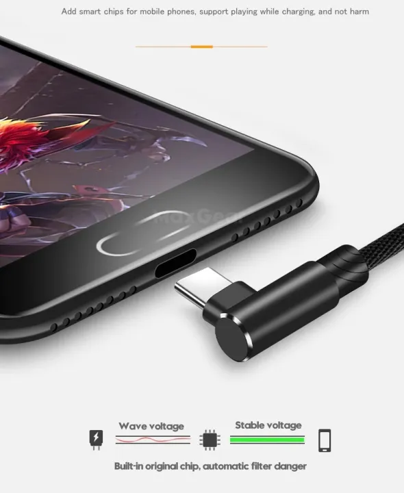 Fast%20Charging%2090Degree/L%20Shaped%20USB%20Cable%20for%20MicroUSB/%20Type-C/%20Iphone%201%20Meter%20Nylon%20Braided%20Cable%20-%20Image%204
