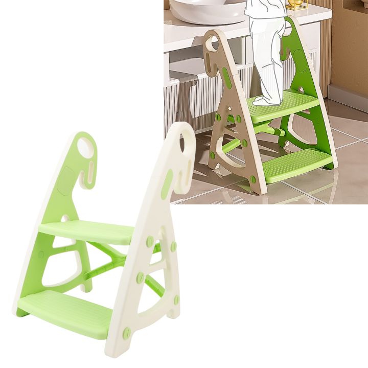 Toddler%20Step%20Stool%20Triangular%20Structure%202%20Levels%20Toddler%20Step%20Stool%20Stable%20Ergonomic%20Height%20Adjustable%20with%20Handle%20for%20Bathroom%20-%20Image%208