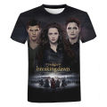 The Twilight Saga 3D print t-shirt Unisex Summer Fashion casual clothes men women Harajuku streetwear short sleeves cool T shirt. 