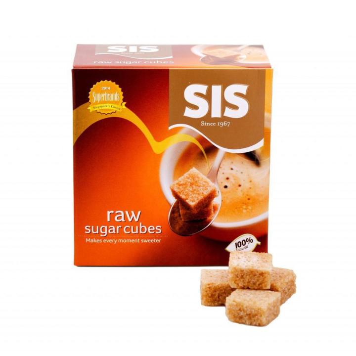 Sis Raw Sugar Cubes - 454gm