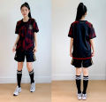 ew women's loose fitting football jersey set to be printed with the World Cup essi eymar C oampei jersey.