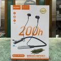 Recrsi Heavy Bass Neckband [-200 ঘন্টা চার্জিং ব্যাকআপ ] RE-NY060 Wireless Bluetooth Neckband Digital Display Long Battery fast charging support. 