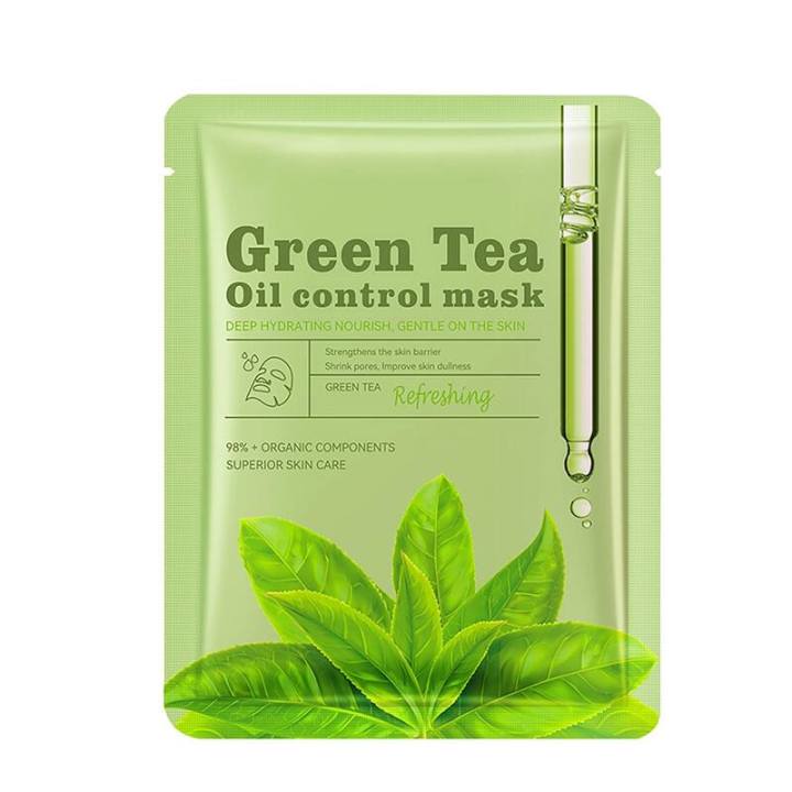 SADOER Green Tea Oil Control Facial Sheet Mask