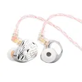 Tripowin Piccolo 11mm Dual-Cavity LCP Dynamic Driver Earphones with Detachable High-purity Cable for Audiophile Musician. 