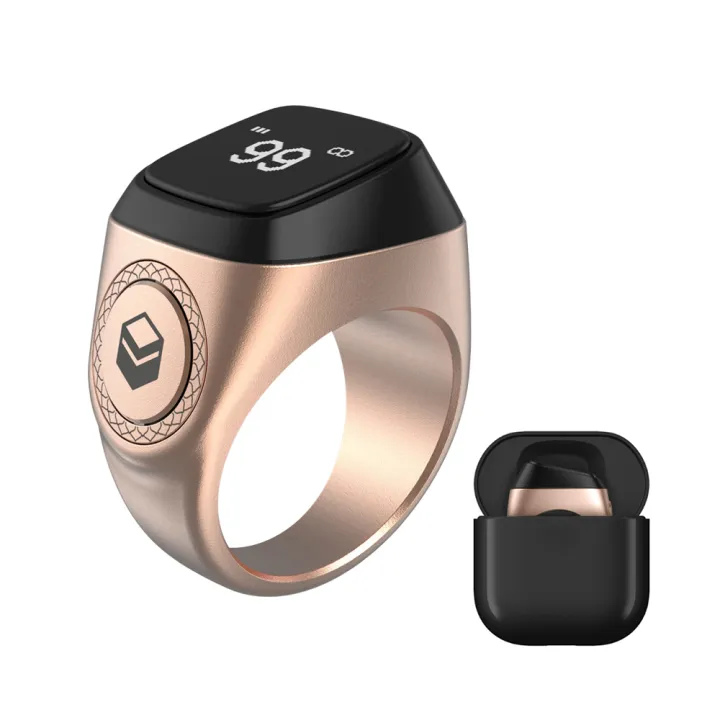 20mm%20Ring%20Tasbih%20Counter%20Bluetooth-Compatible%205.1%205%20Prayer%20Time%20Counter%20Smart%20Ring%200.49%20Inch%20Oled%20Display%20Zinc%20Alloy%20For%20Muslims%20-%20Image%205