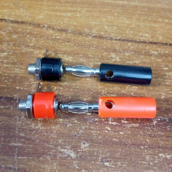 1Pair-%20MALE%20FEMALE%20Banana%20PLUG%20SOCKET%204mm%20Lantern%20Head%20RED%20&%20BLACK%20Plug%20Socket%20Screw%20Terminal%20Cables%20Connector%20-%20Image%203