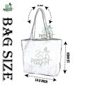 Trendy Top Handle Fashion Design Canvas Tote Bag Shopping Bag/College/University Bag, Tote Bag, Canvas Bag with Zipper.