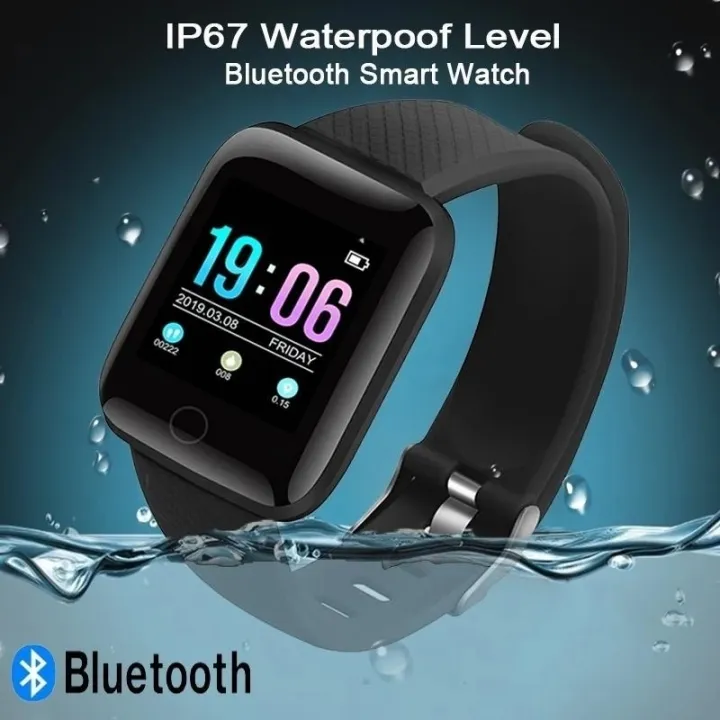 Timack%C2%AE%20116PLUS%201.44"%20Smartwatch%20Men%20Women%20Bluetooth%204.0%20Sports%20Watch%20Watch%20Waterproof%20Smart%20Watch%20for%20Android%20IOS%20-%20Image%208