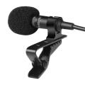 3.5mm Jack Microphone Tie Clip-on Lapel Mikrofon Microfono Mic for Mobile Phone - Microphone. 