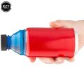 6PC Reusable Creative Bottle Top Lid Plastic Water Dispenser Lid Protector Cap Waterproof Gasproof Practical Can Seal Cover.