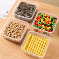 1/2Pcs Multi Functional Transparent Sealed Fresh-keeping Box Set Plastic Moisture-proof Food Storage Box. 