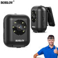 BOBLOV W4 Body Worn Camera 64GB 1080P Video Camera 950mAh Battery 5hours Video Mini Sport Camera with Head strap Layard. 