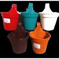 4.5 Inchi grill planters 5pcs Mix colour. 