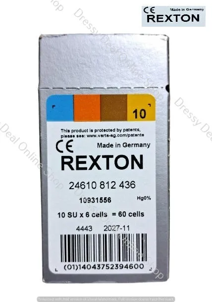 Rexton%20Hearing%20Aid%20Battery%20Size%2010,%20Pack%20of%206%20Batteries-%20Germany%20made%20-%20Image%202