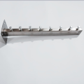 Nasima Premium Stainless Steel Wall Mounted Clothes Display Hanger Bar – Heavy Duty Multi-Hook Organizer for Retail Shops, Showrooms, and Wardrobes.