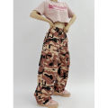 ROKBBK-K/Rokbbk-K Street DancehiphopJazz DancejazzPants Women's Loose Pink Overalls Fashion.