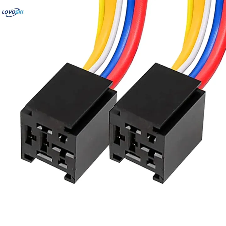 Car%20Relay%20with%20Harness%20Jd2912-1Z-12VDC%2080Amp%2012V%20Heavy%20Duty%20High%20Power%205%20Pin%205%20Wire%20Spdt%20Socket%20Plug%20-%20Image%205