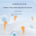 2 PCS Dustproof Travel Pillowcase Covers | Double Person Railway & Hotel Bedding Sheet Protector. 