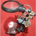 Soldering Iron Stand-3rd Helping Hand Magnifier Tool 3.5x & 12x Electrical Circuitry & Parts. 