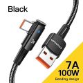 Essager 100W USB Type C To USB C Cable 90 Degree Angle For iPad MacBook Pro Xiaomi Samsung Huawei Fast Charging Type-C Date Wire. 