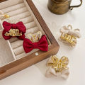 Claw Bow Crown Hair Clip Children Girls Women Fashion Hair Accessories Rabbit Ear Small Hair. 